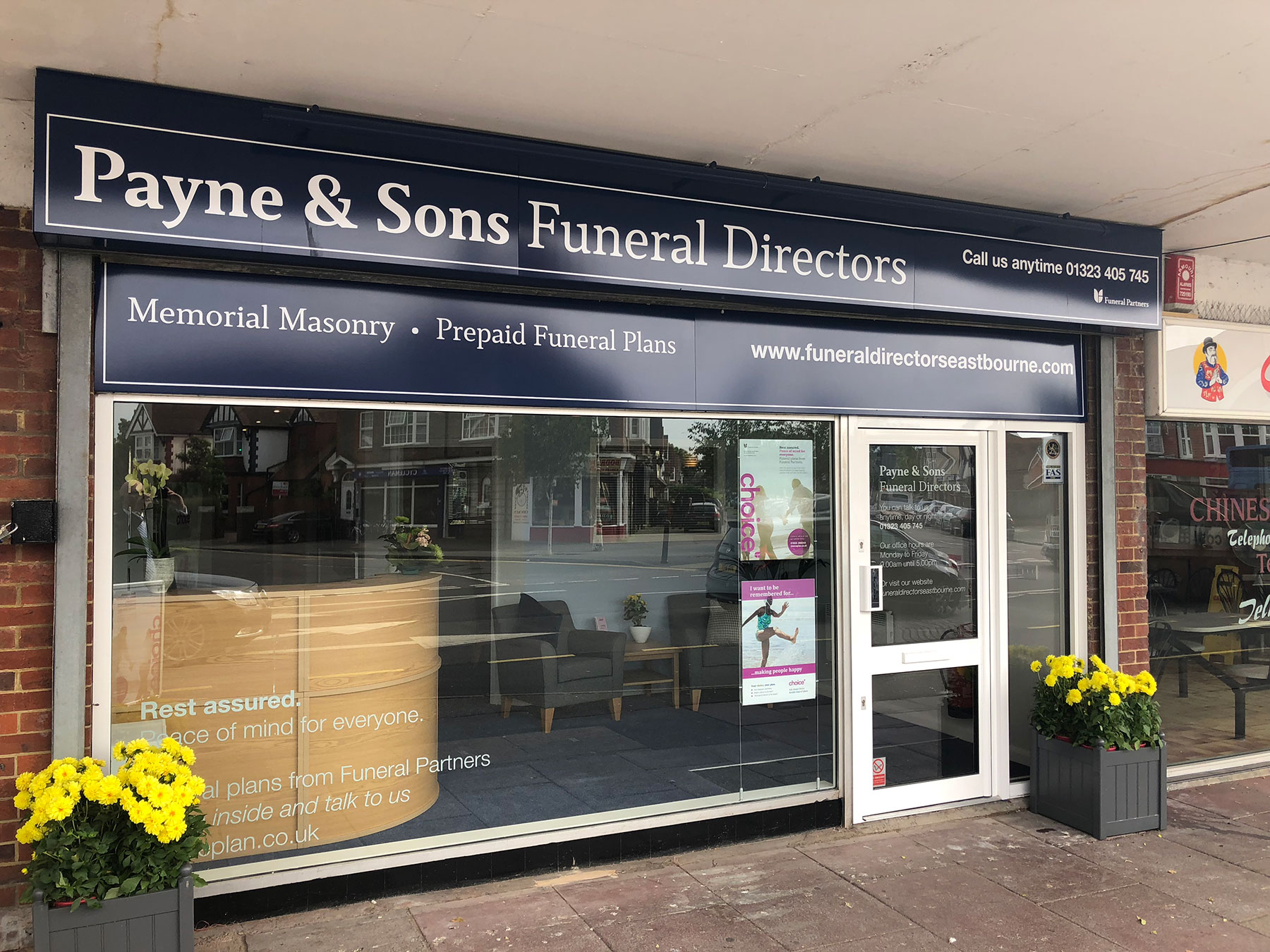 Payne & Sons Funeral Directors | Eastbourne and Hampden Park